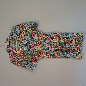 Vintage floral dress